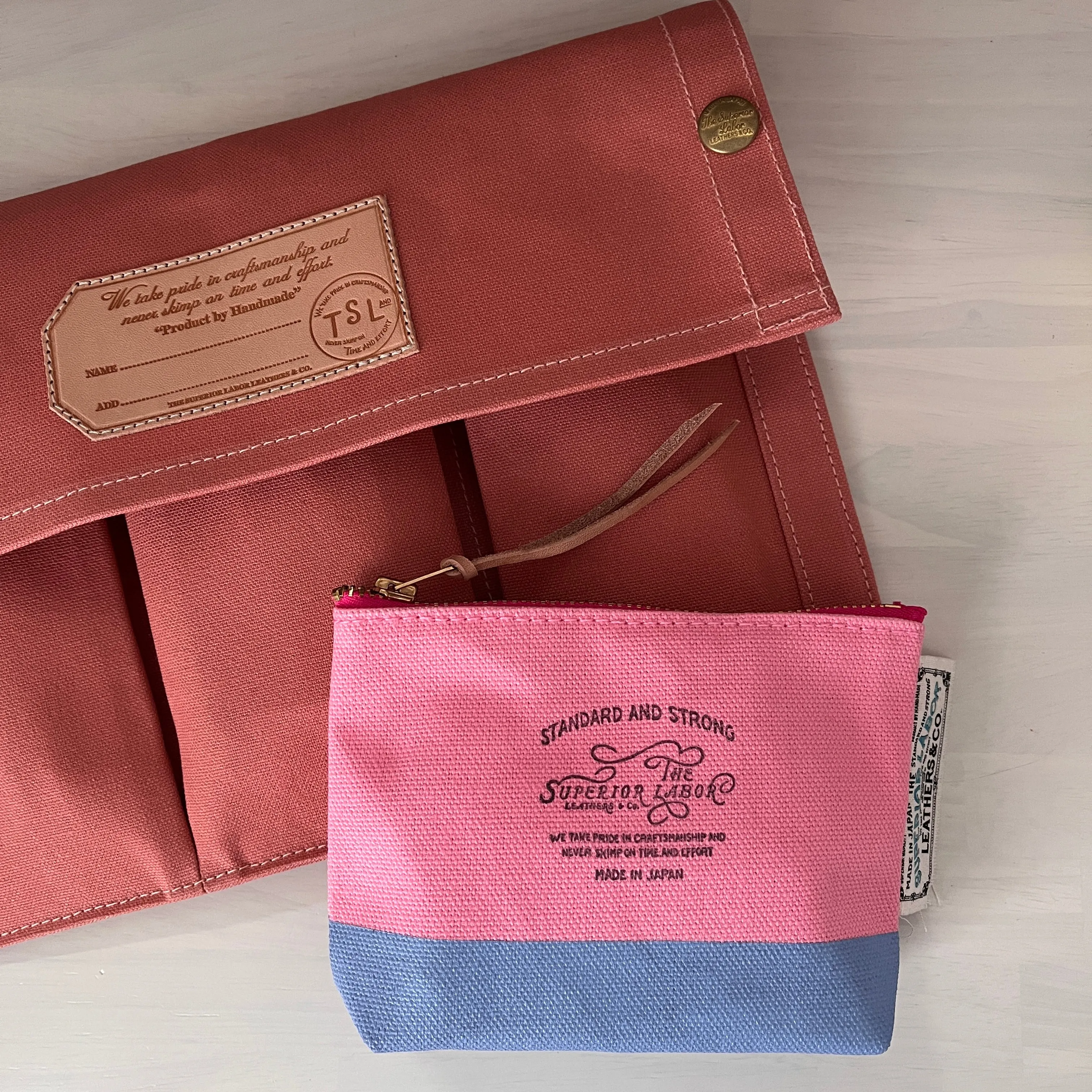 The Superior Labor - Canvas Pencase Desktop | Limited Edition Colors