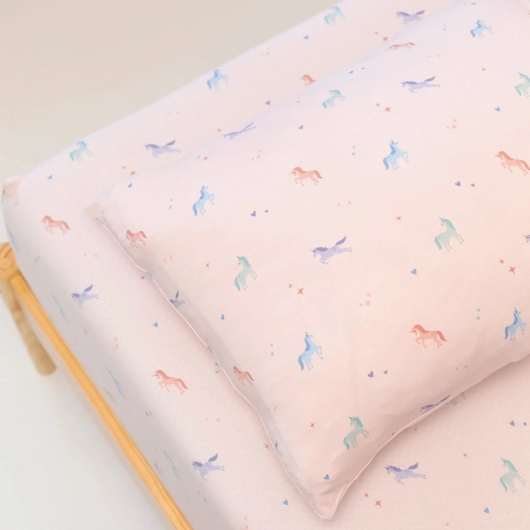 Unicorns Twin Sheet With Pillow Case