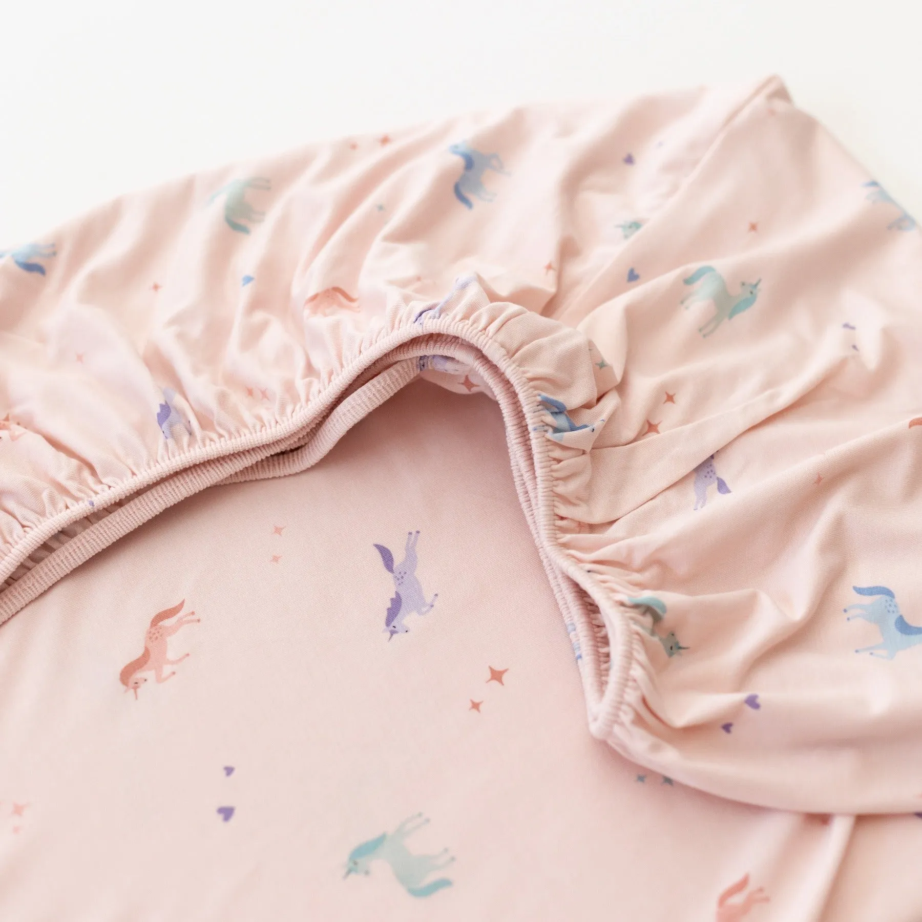 Unicorns Twin Sheet With Pillow Case