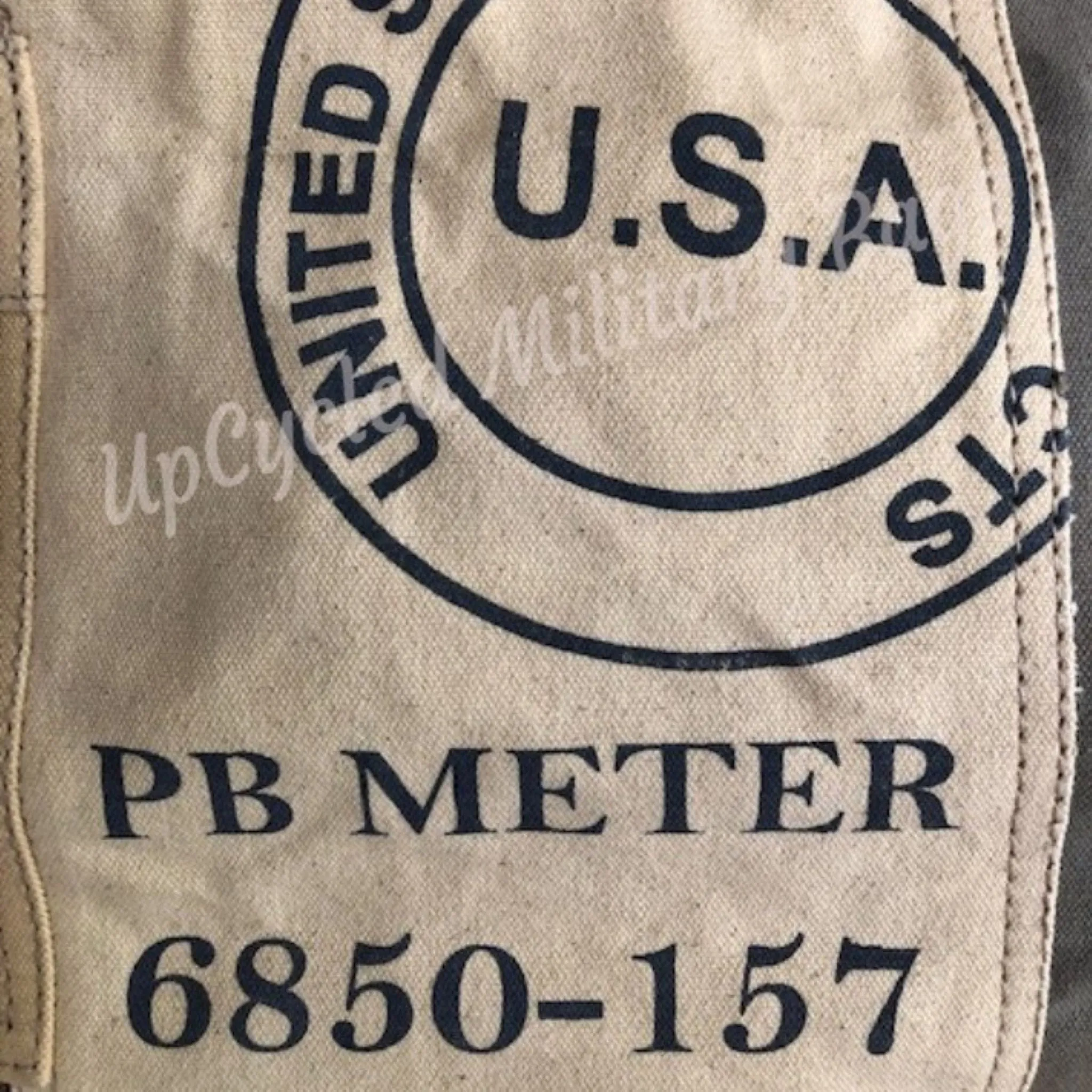 USA Sustainable Canvas Weekender Tote Bag