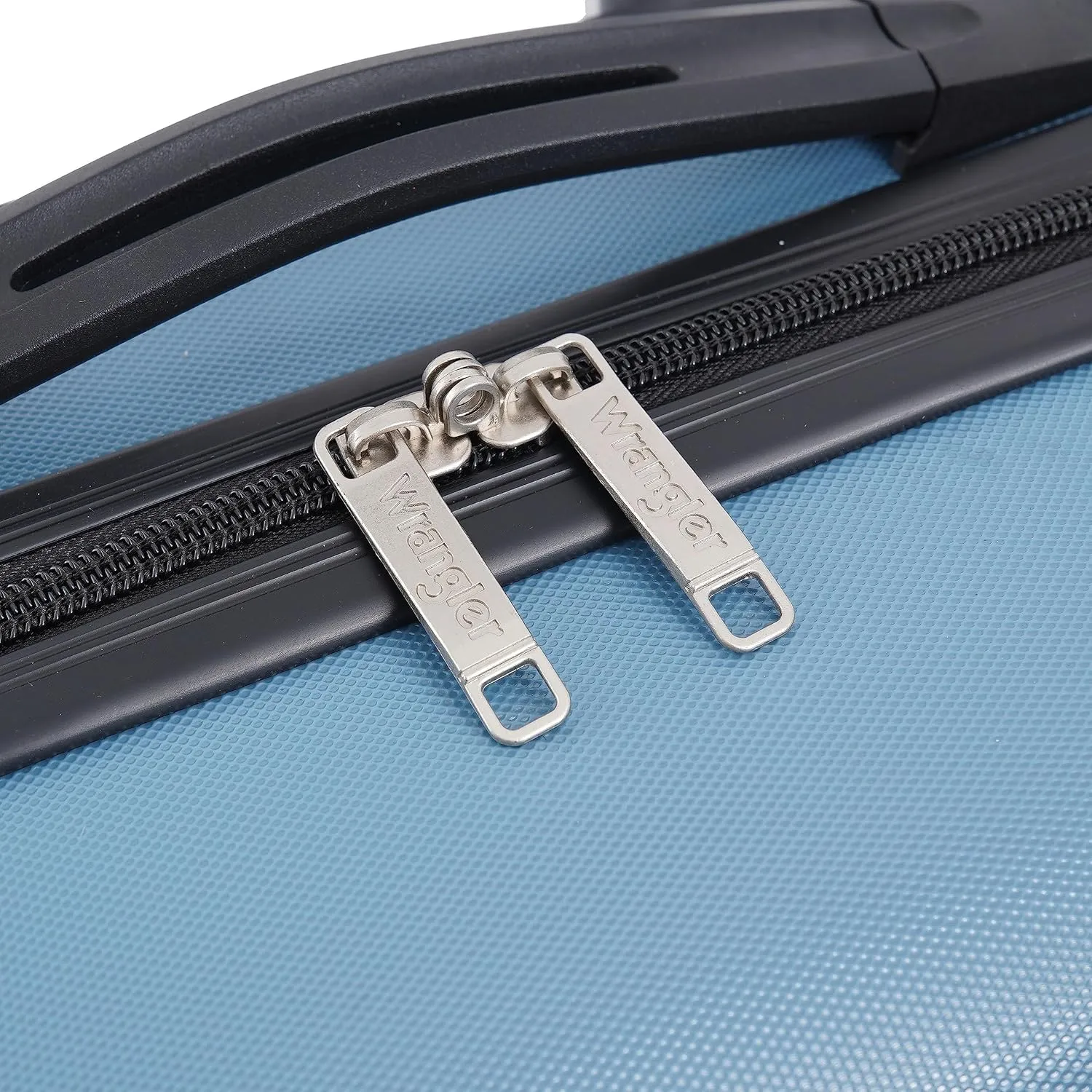 Wrangler Hardside Spinner Luggage, Blue Heaven, Carry-On 20-Inch