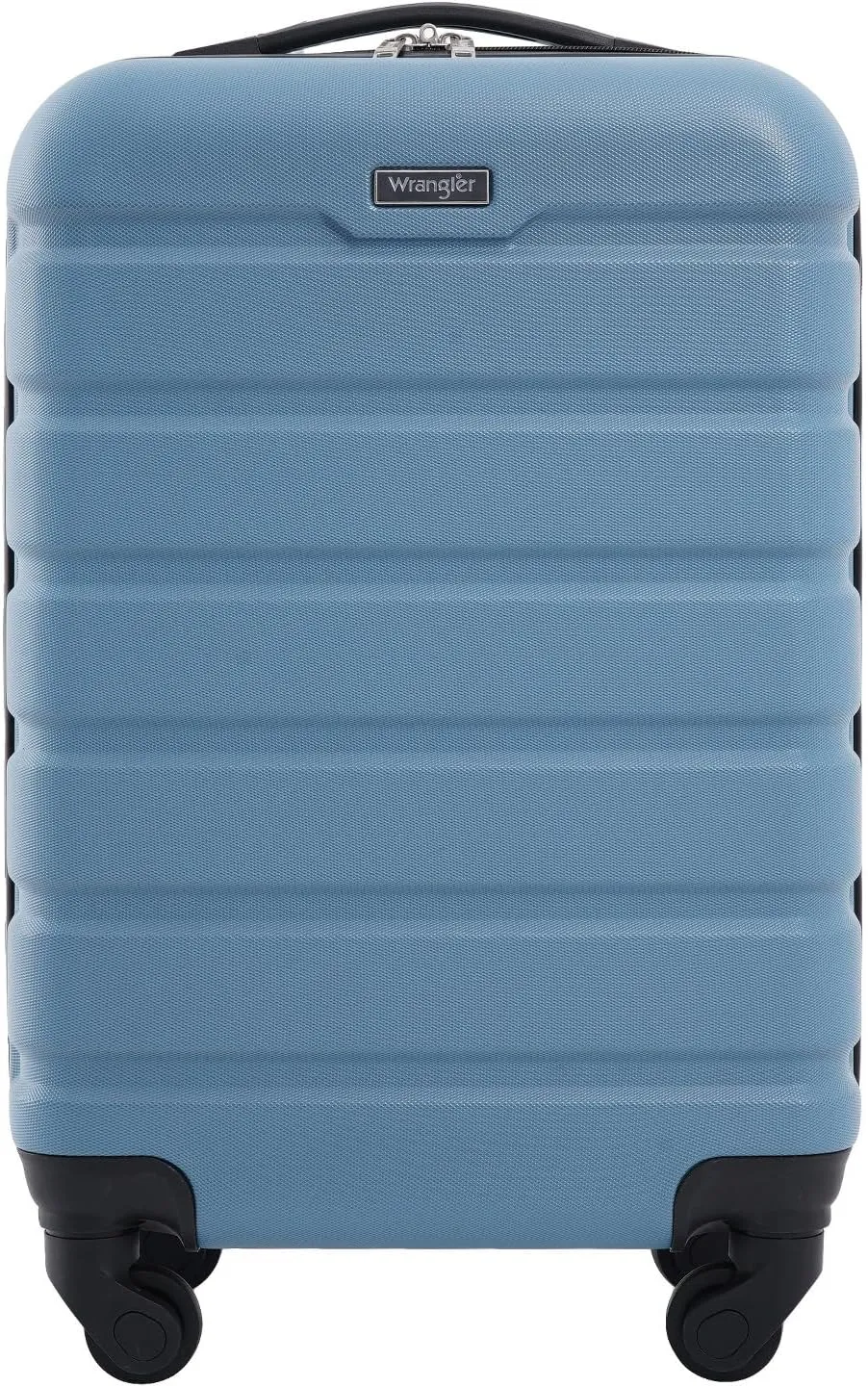 Wrangler Hardside Spinner Luggage, Blue Heaven, Carry-On 20-Inch